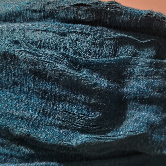 Aidan Mattox aqua blue stappy shimmery dress. - Picture 10 of 11